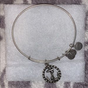 ALEX & ANI anchor charm bangle